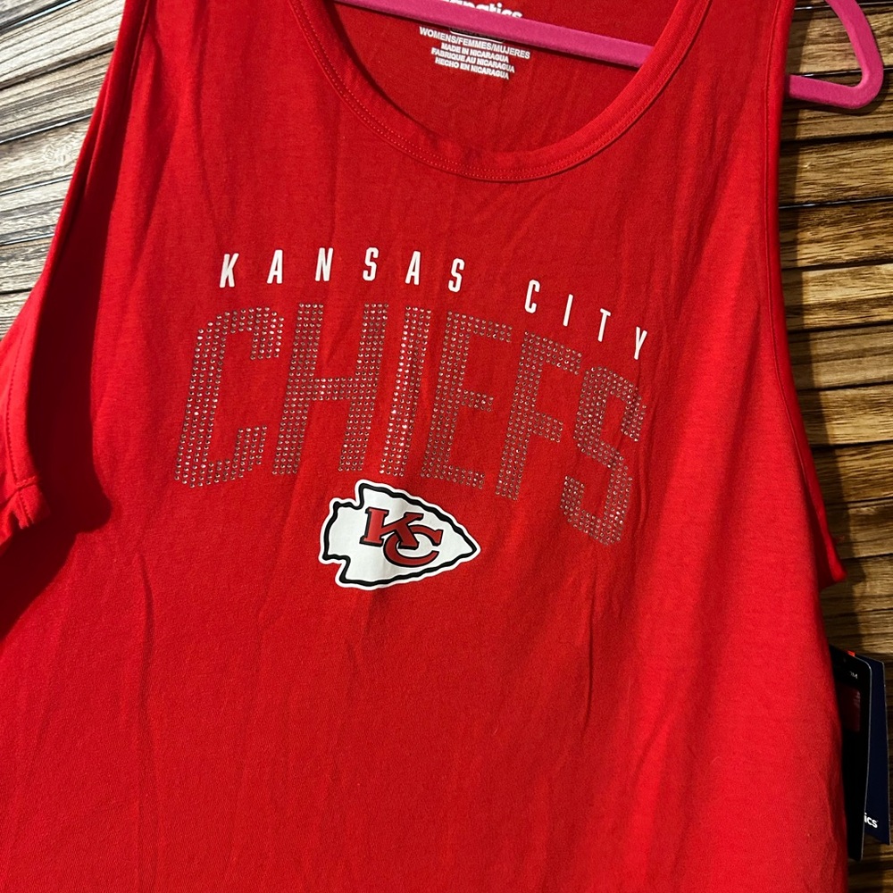 Fanatics Red Kansas City Chiefs women’s tank top